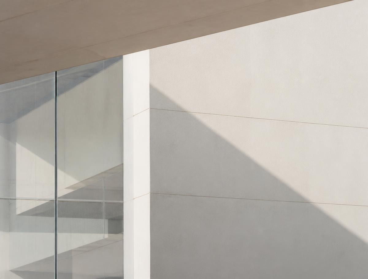 Façade architecturale épurée